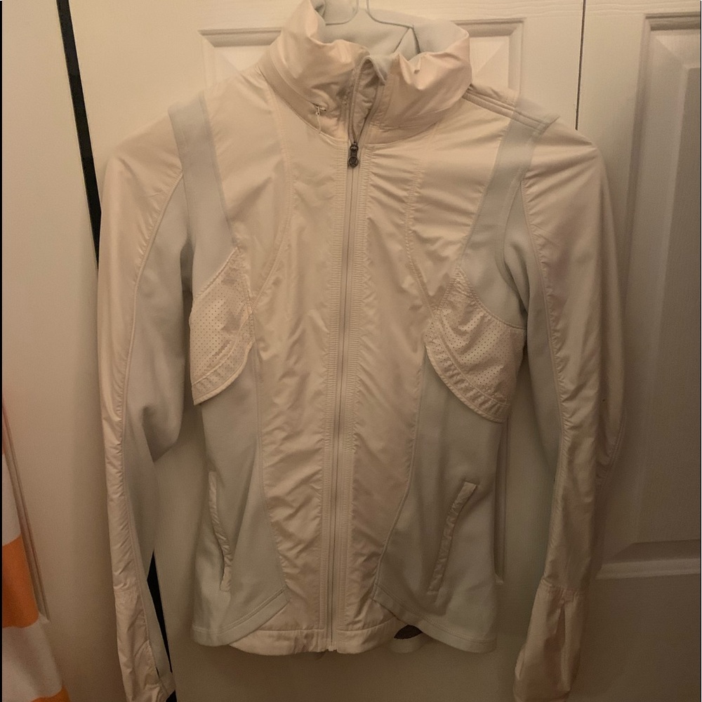 Lululemon off white zip up